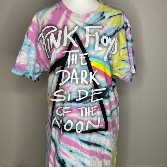 Pink Floyd tye dye dark side of the moon unisex T-shirt - Picture 1 of 4
